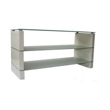 El último diseño de cristal de madera TV Display Cabinet / TV Stand